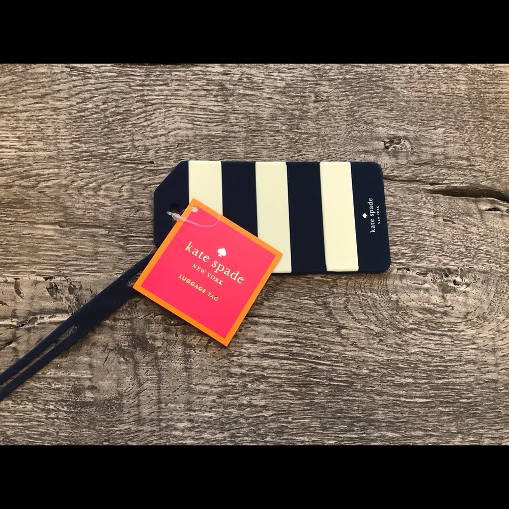 Kate Spade luggage tag